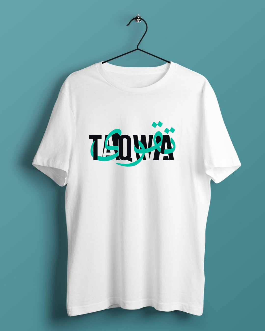 TAQWA – Faith Over Everything Tee 💚🌙