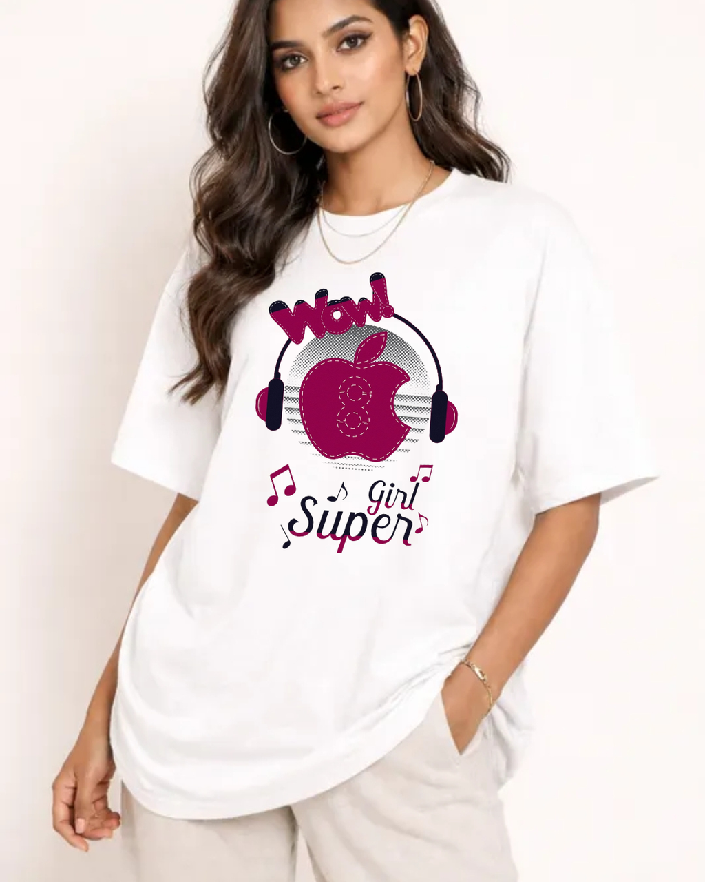 Personalized Petal Initial Tee