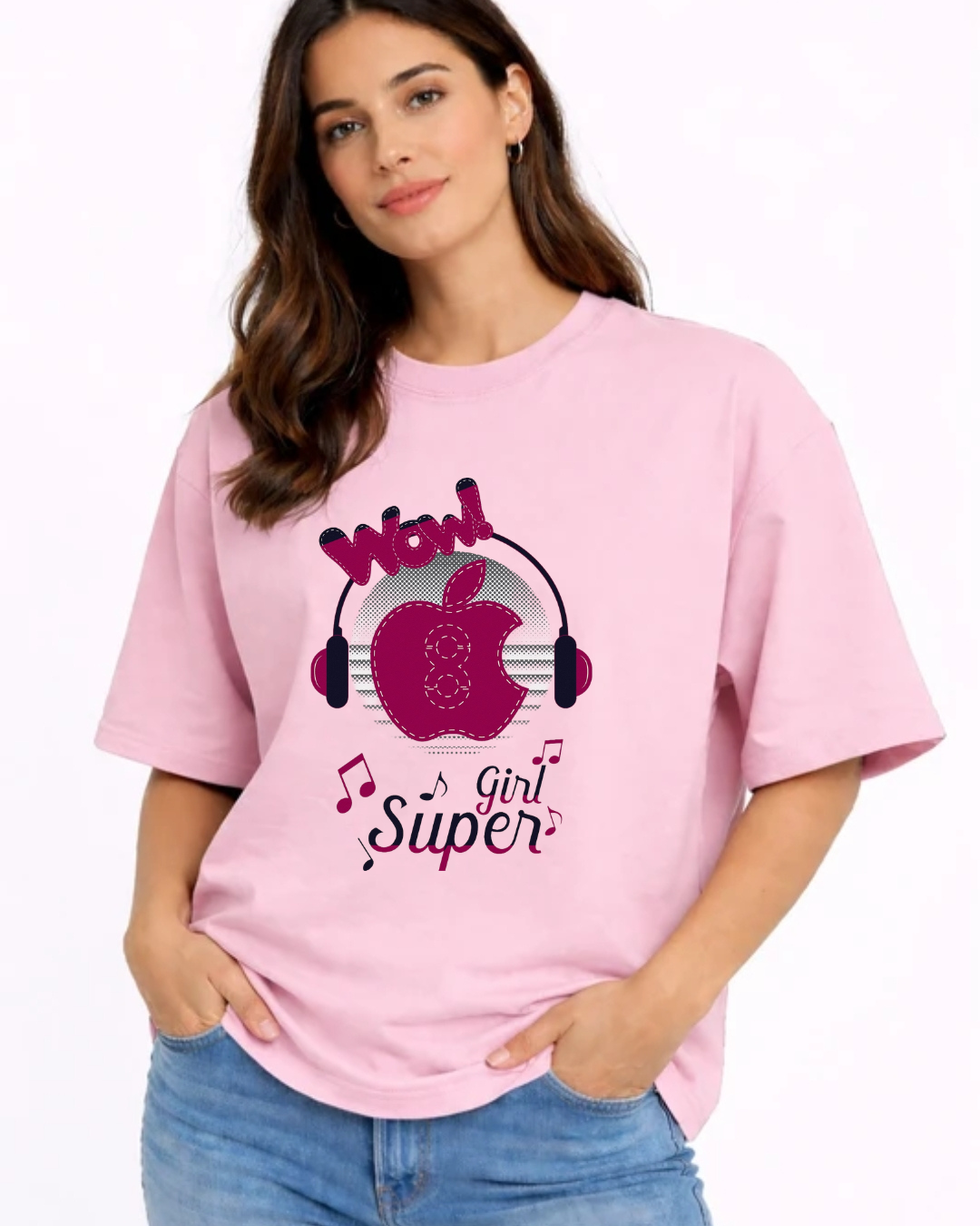 Personalized Petal Initial Tee