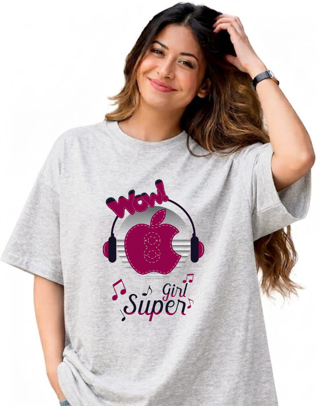 Personalized Petal Initial Tee