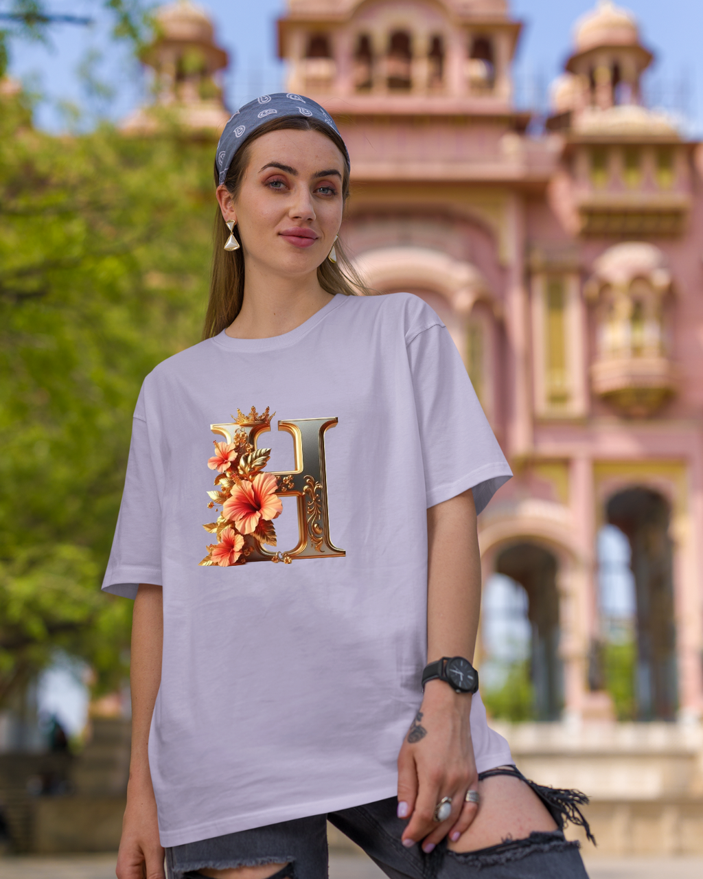 Premium Floral Keepsake Tee