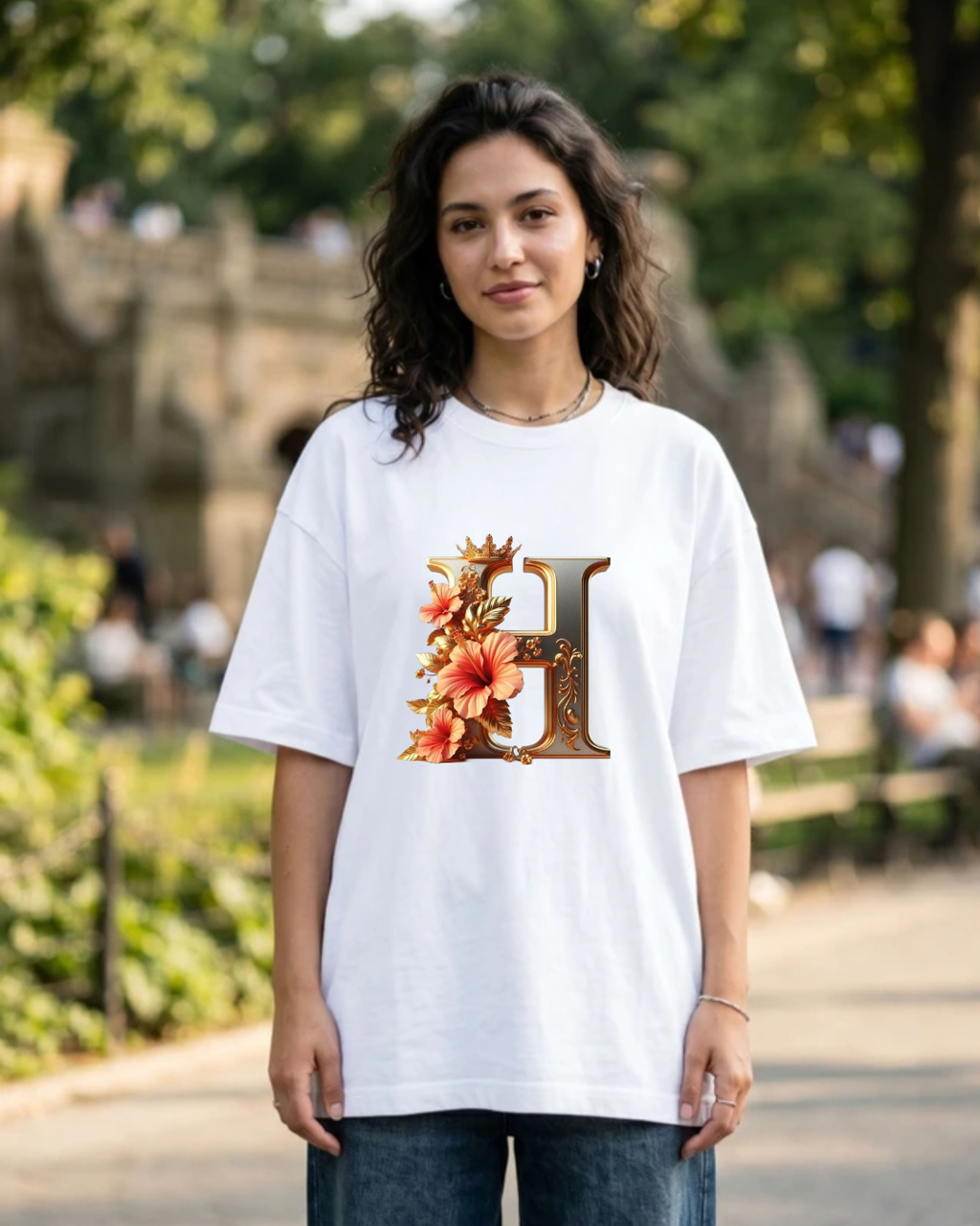 Premium Floral Keepsake Tee