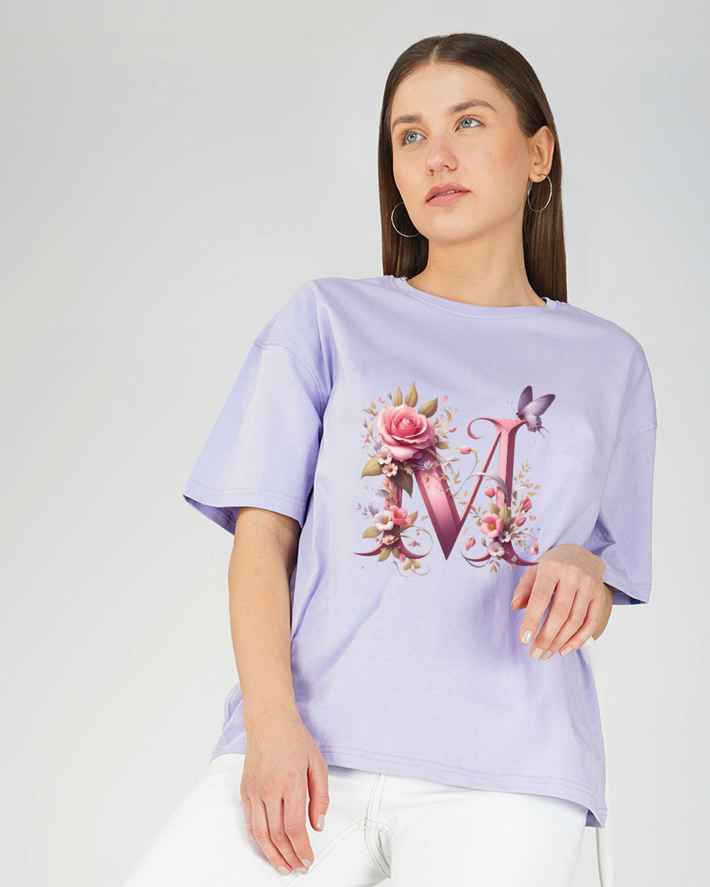 Timeless Petal Monogram Tee