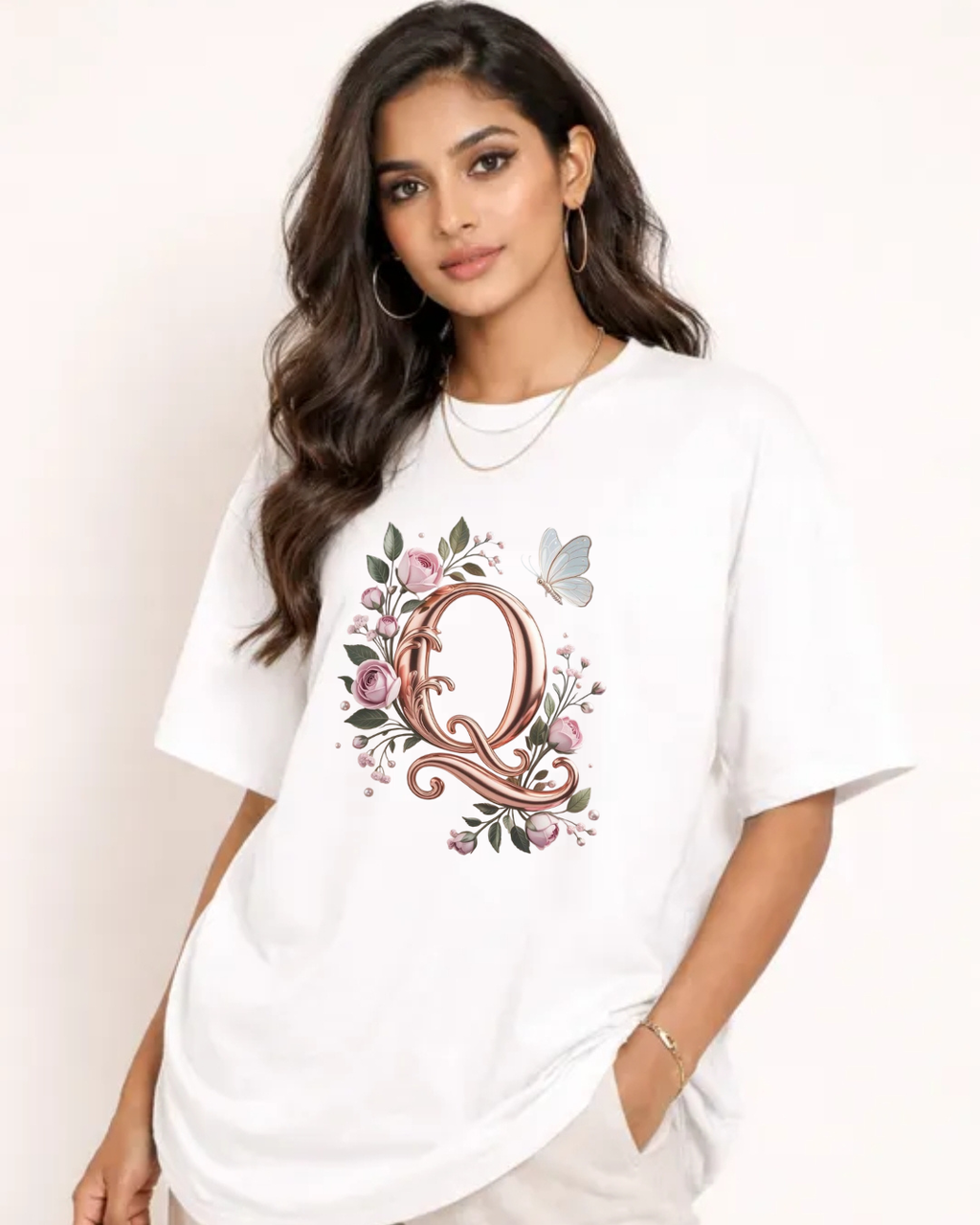 Personalized Floral Heritage Tee