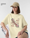 Floral Identity Oversized Tee