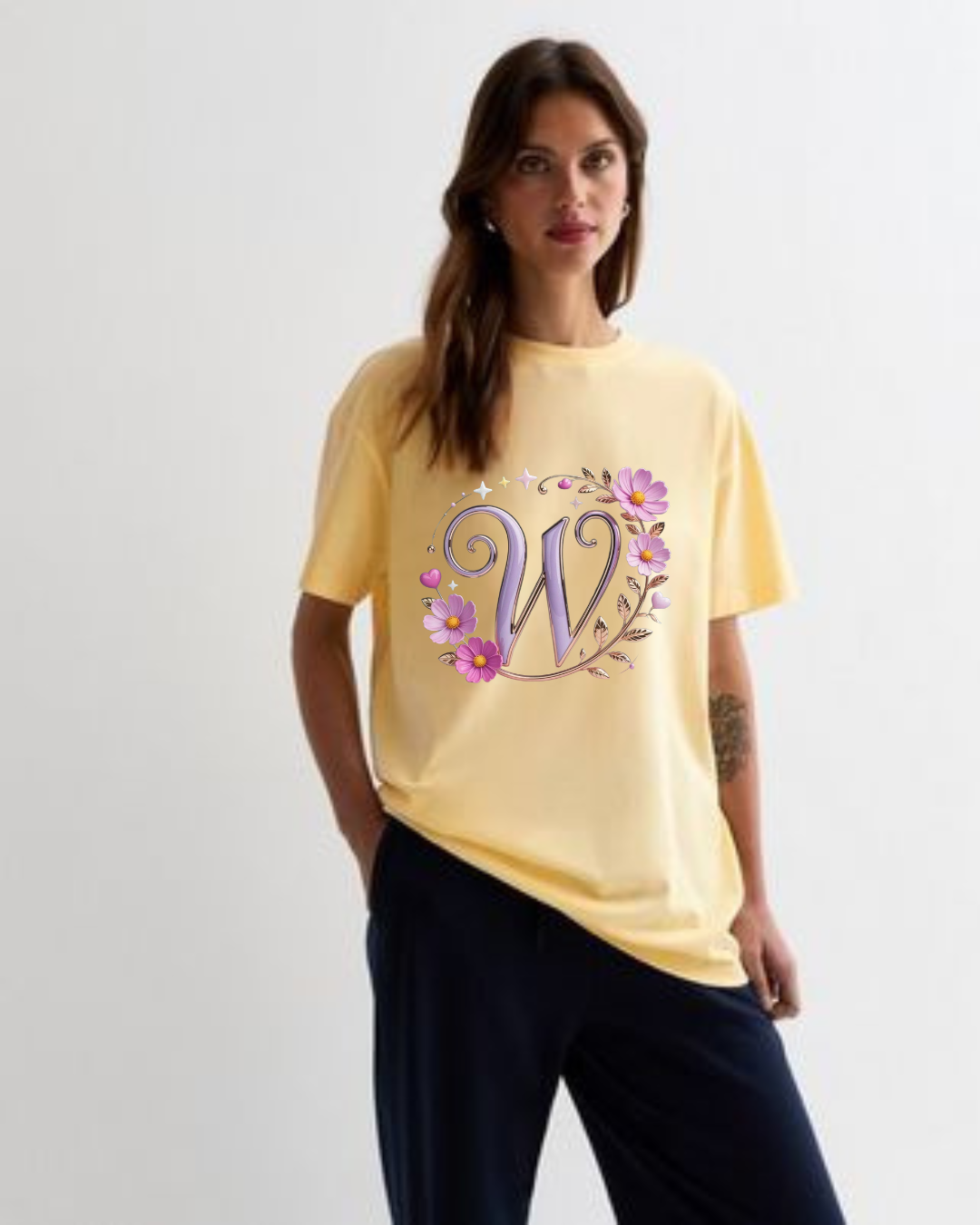 Premium Floral Identity Tee