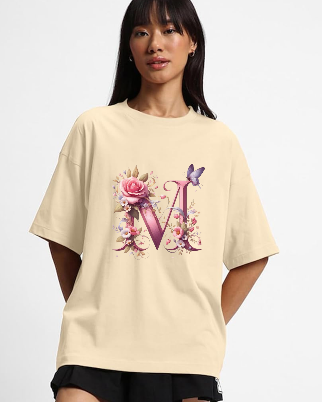 Timeless Petal Monogram Tee