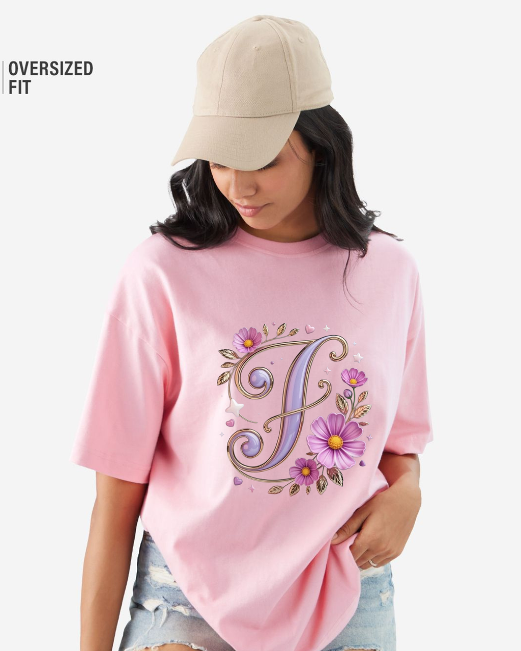 Signature Petal Letter Tee