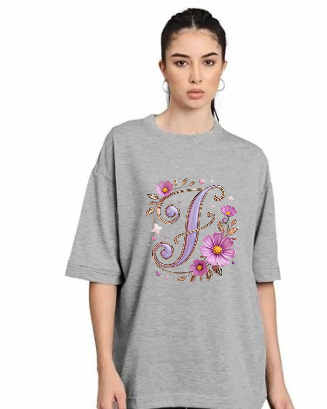 Signature Petal Letter Tee