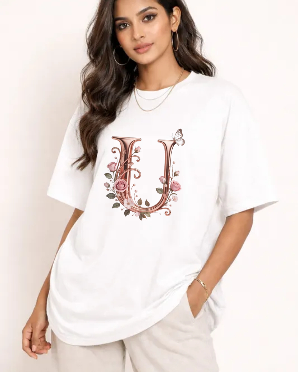 Premium Monogram Bloom Tee