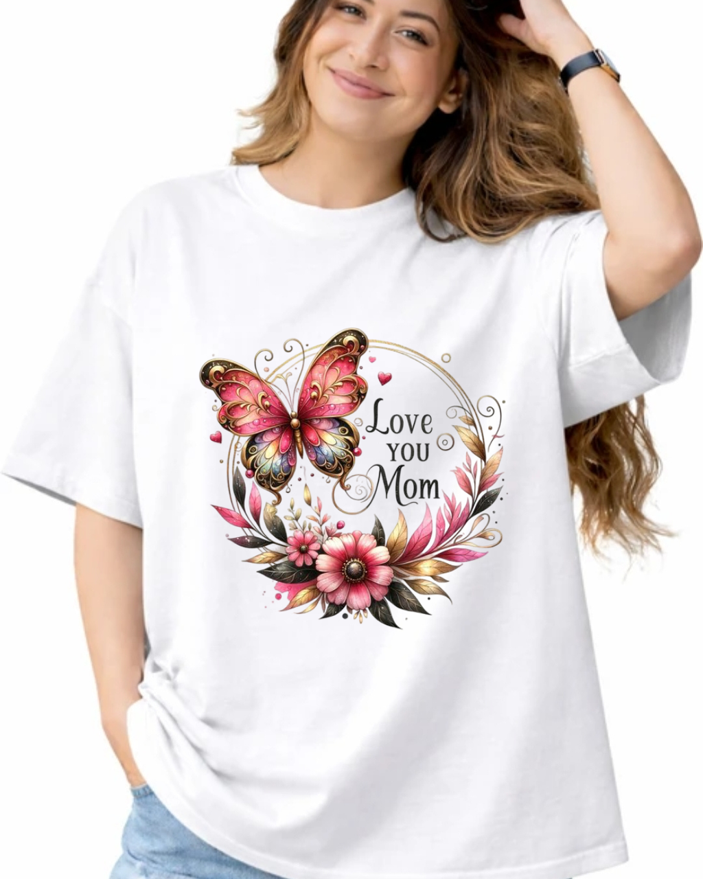 Elegant Bloom Signature Tee