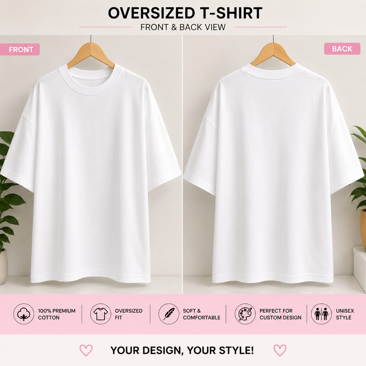 Timeless Petal Monogram Tee
