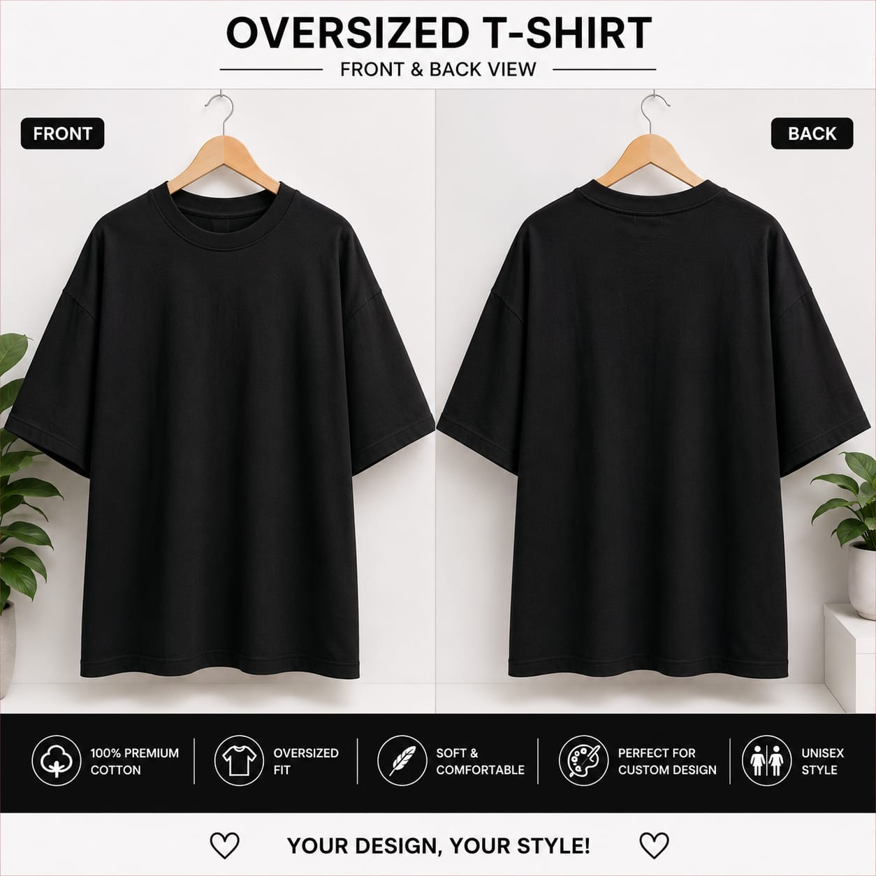 Premium Floral Identity Tee